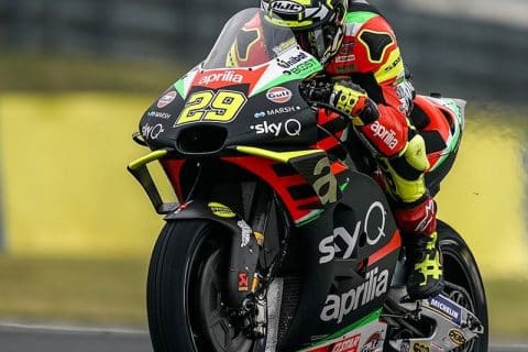 Grand Prix de France, Le Mans, MotoGP, J2, Andrea Iannone, Aprilia : « mon dernier temps en Q1 m’aurait mis septième en Q2 »