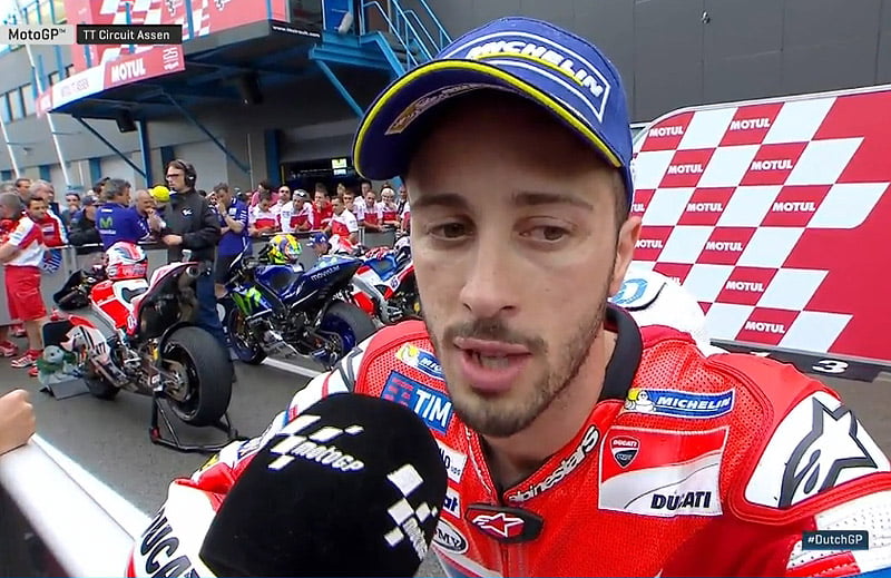 Assen, MotoGP, Qualification: Dovizioso, à chaud