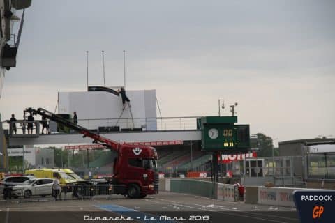 [Photos] Le Mans: Short debriefing live from the paddock...