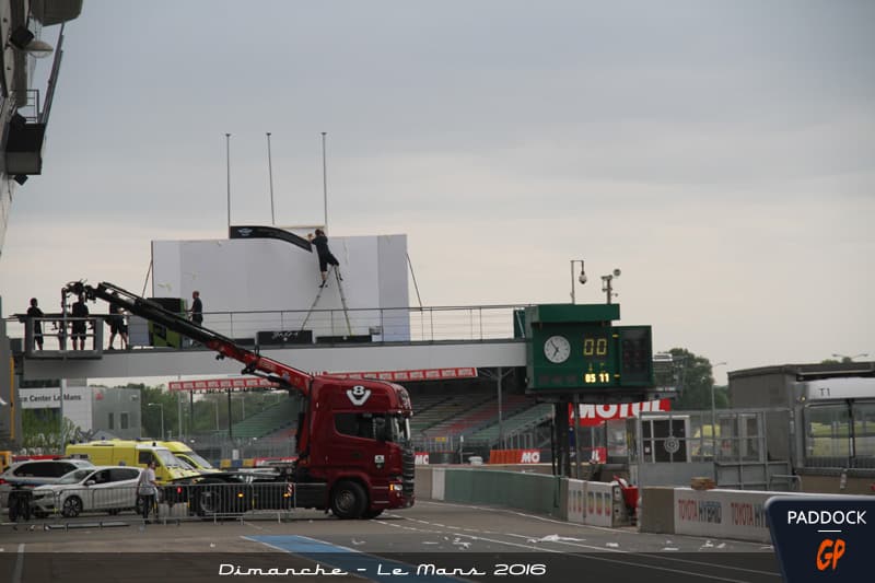 [Photos] Le Mans : Petit débriefing en direct du paddock…