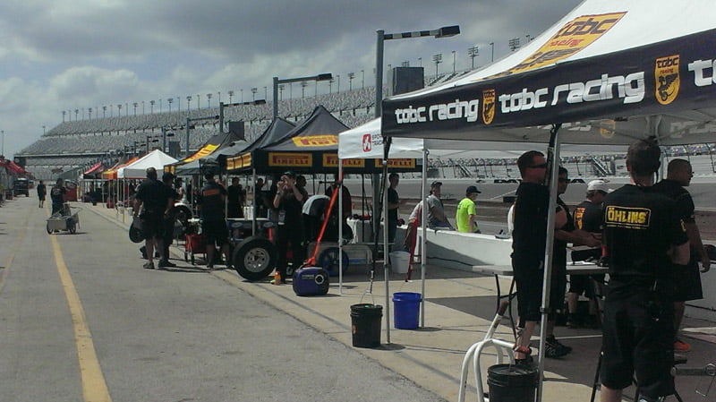 Brutal rebound and first test sessions at Daytona!