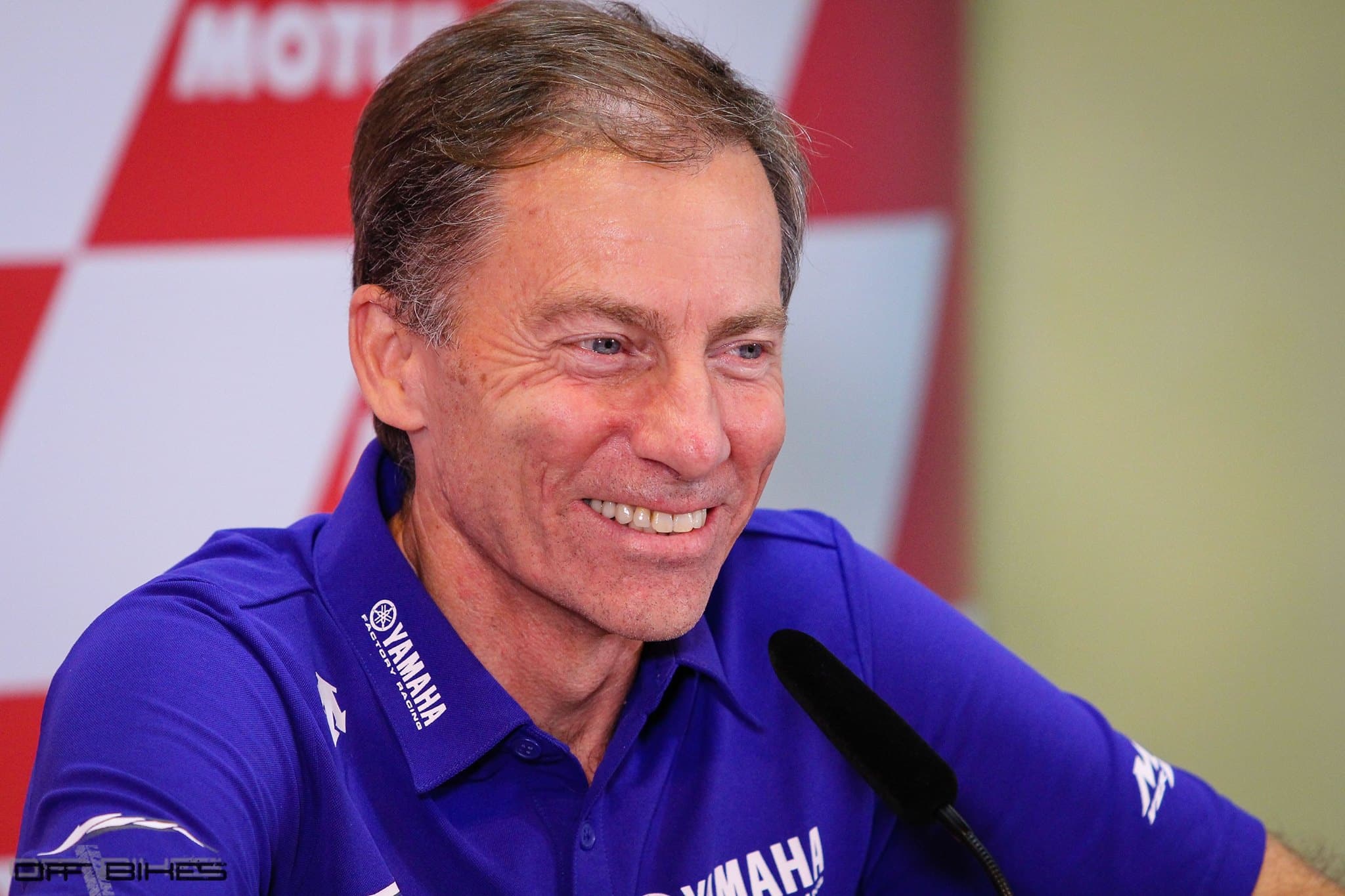 Jerez, Rossi ausente na conferência de imprensa, Lin Jarvis o substitui