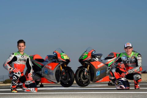 Official photos of the Aprilia RS-GP 2016