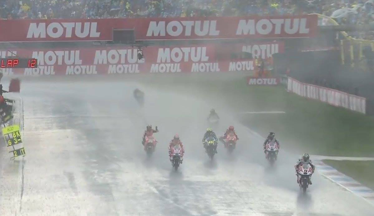 Assen, MotoGP, course : Dovizioso mène à la première mi-temps !