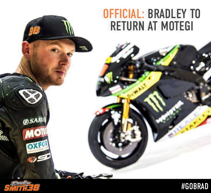 MotoGP : Bradley Smith à Motegi ? Oui. A 100% ? Non.