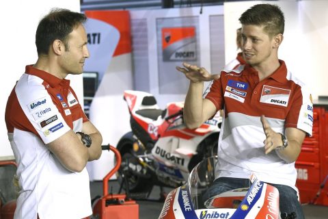 Casey Stoner, not fit enough to make a wildcard.