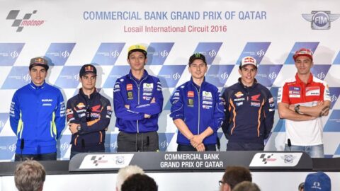 2016 カタール GP (プレイベントカンファレンス): 過去を白紙に戻し、2016 MotoGP シーズンに道を切り開きます!