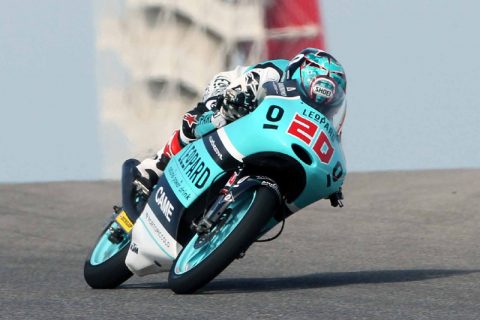 Austin, Moto3, Jour 1, Fabio Quartararo : tout seul, mais tout en haut !