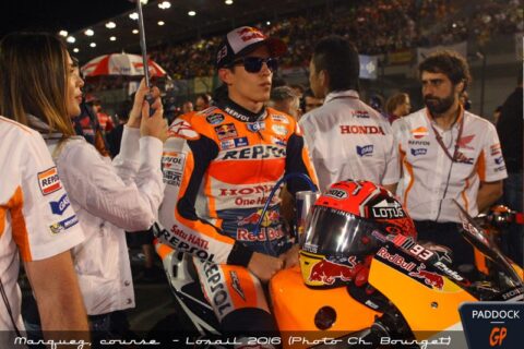 Losail, conférence post-course, Marc Marquez : "Marquez est de retour"