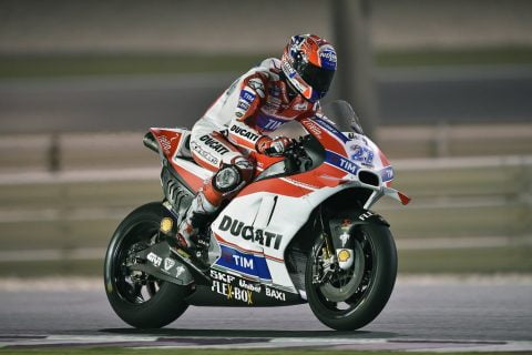 [Técnico] Casey Stoner descobre um chassis mais flexível para a Ducati D16GP.