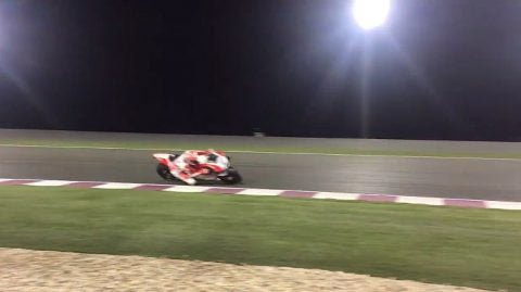 [Video] Casey Stoner in private tests at Losail (long version)