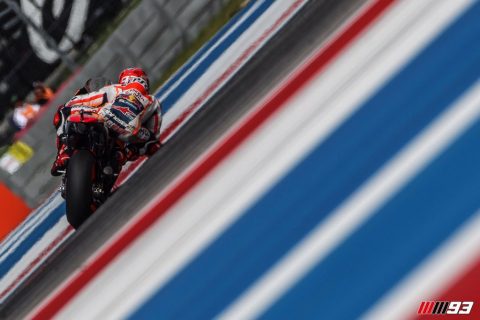 Austin, MotoGP, FP2 : Marquez chute mais reste Captain America. Attention à Rossi !