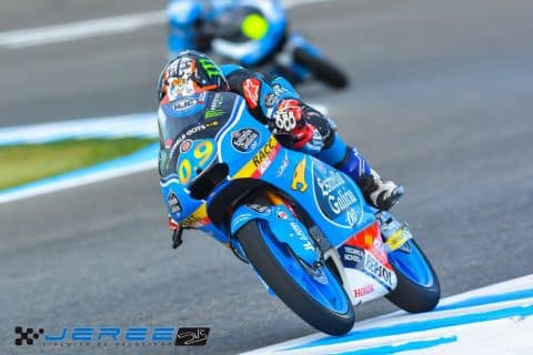 Jerez, Moto3, FP1: Navarro resiste à VR46 Riders Academy