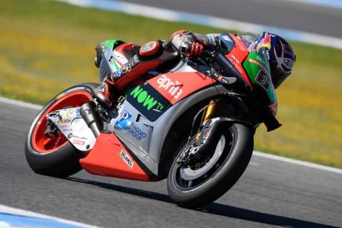 Test in Jerez, Aprilia: we work in all directions