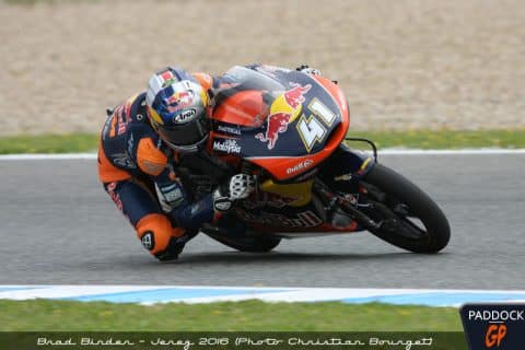 Jerez, Moto3, Warm Up : Binder sort du brouillard...