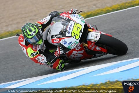 [CP] Une première journée d'essais chargée pour Cal Crutchlow en Espagne