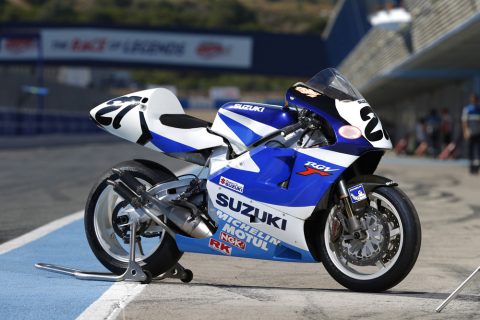 GP 500 : Johann Zarco sur Suzuki vs Christian Sarron sur Yamaha!