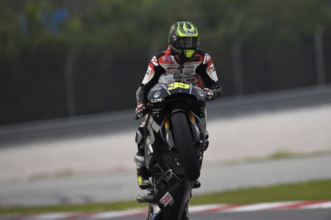 [CP] Cal Crutchlow acelera durante testes de MotoGP na Malásia