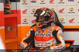Catalunya: Marc Marquez, abbastanza tranquillo in casa, cerca il mezzo decimo di secondo...