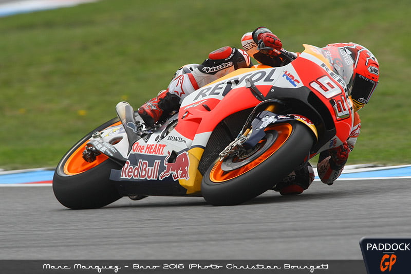 Brno, MotoGP, J.1, Marc Marquez :  » Mon angle était d’environ 67,5 degrés « 
