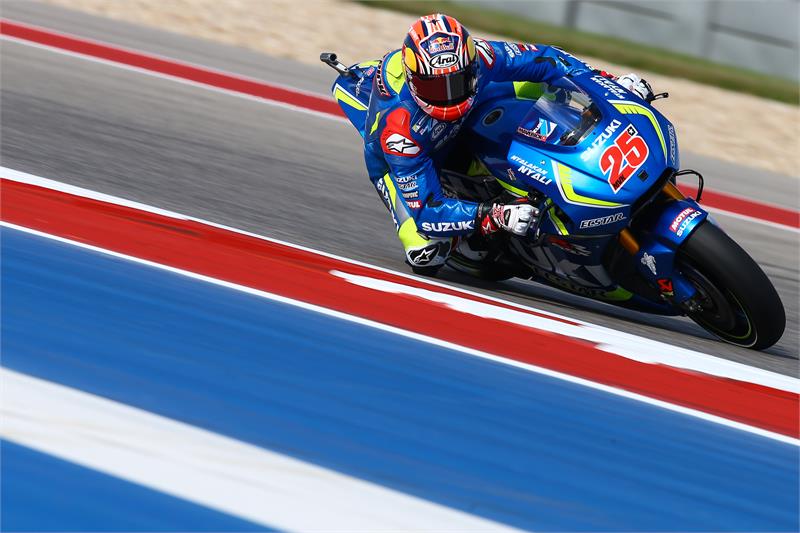 Austin, MotoGP, Day 1: Viñales very fast on worn tires