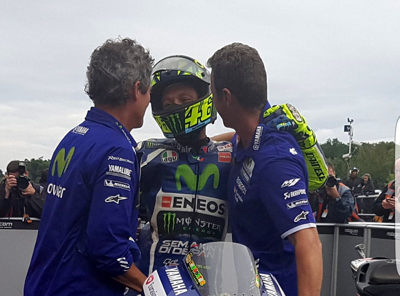 Brno, MotoGP, Course : Valentino Rossi, “à chaud” !