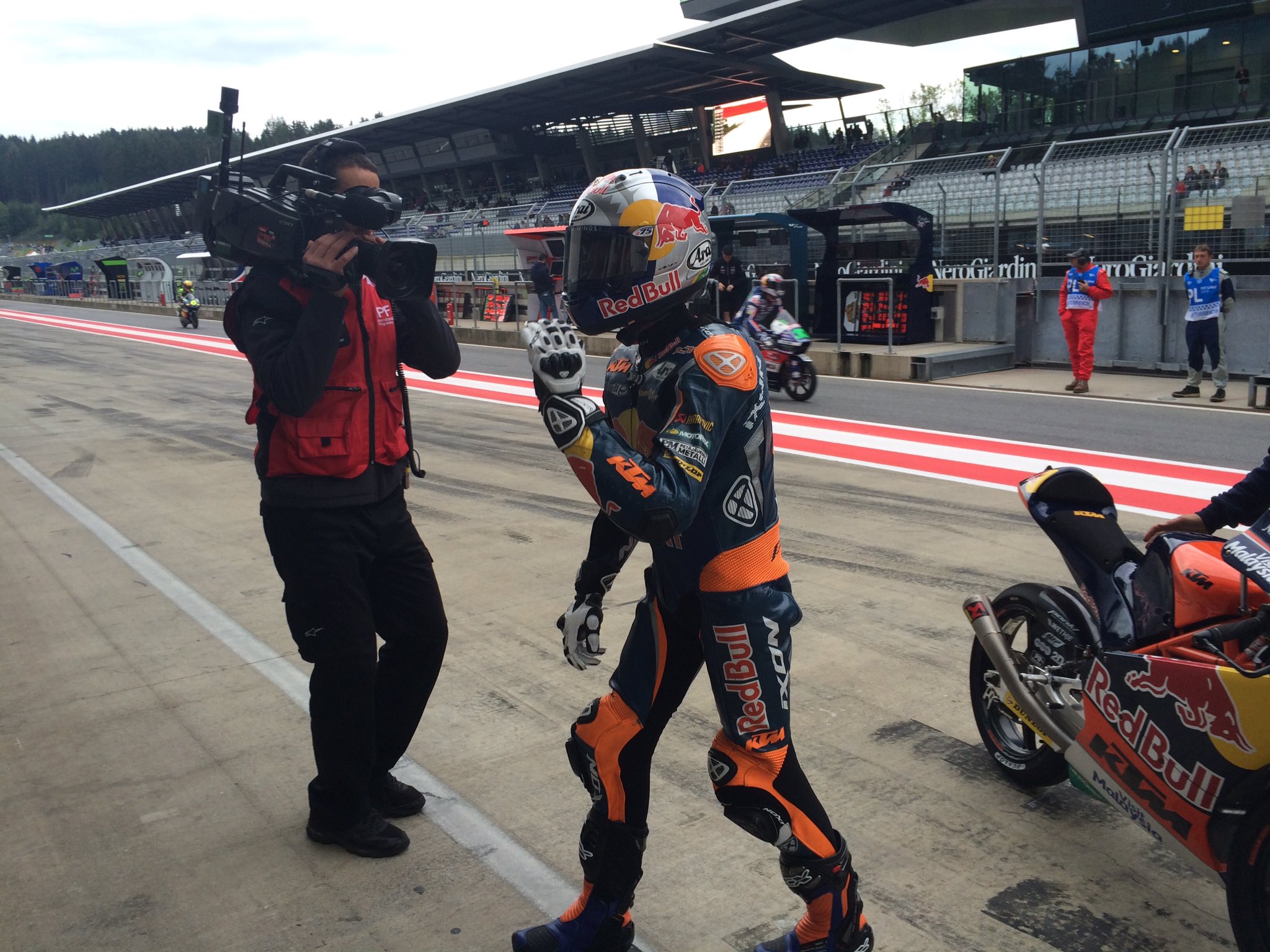 Red Bull Ring, Moto3, FP1 : Ktm, à domicile, dans le froid