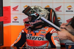 Misano, MotoGP, WUP: Terza caduta per Marquez che domina la sessione
