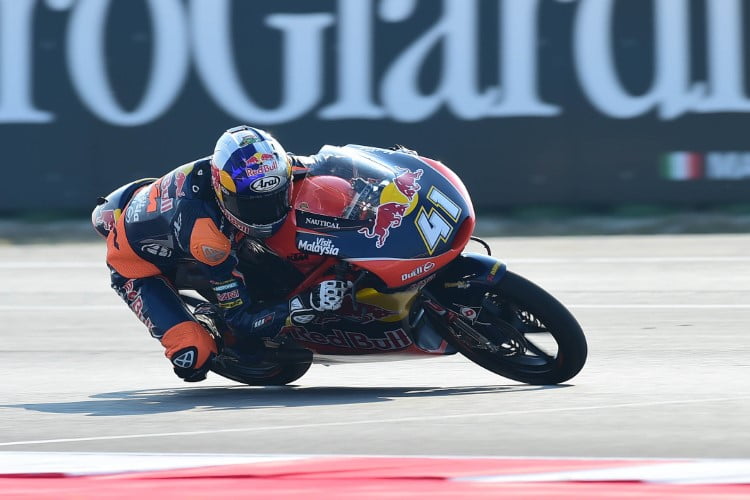 Misano, Moto3, Qualifications : Quatrième pole de Binder