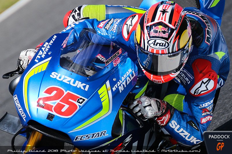 Phillip Island MotoGP : Vinales gagne des podiums et Suzuki perd des avantages