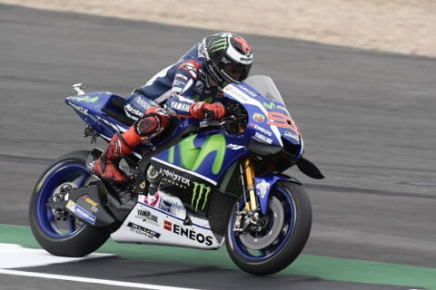 Jorge Lorenzo n'est pas l'ami d'Éole.