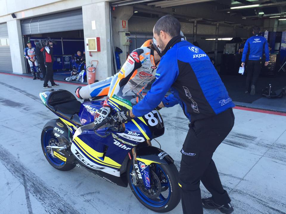 Tests en Aragon terminés pour le team Tech3 Moto2