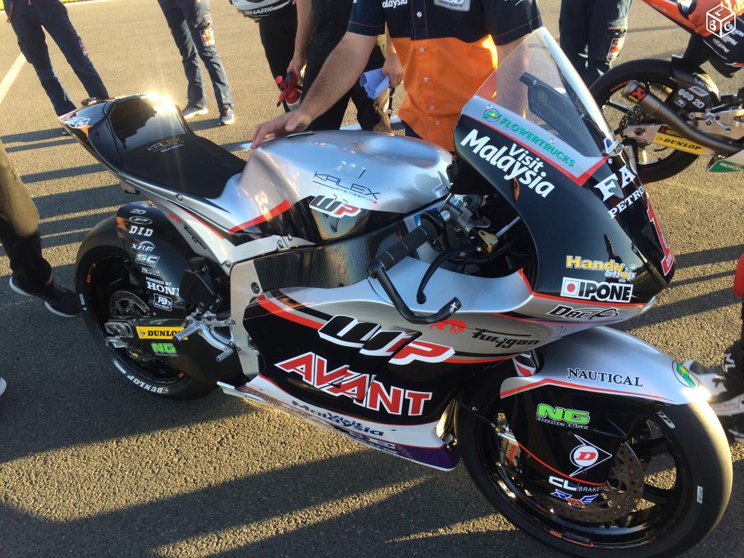 Johann Zarco's 2016 Kalex is for sale