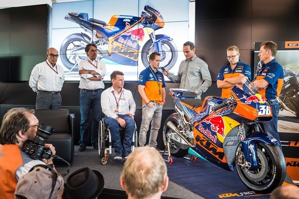 Présentation KTM MotoGP en live streaming le 20 février