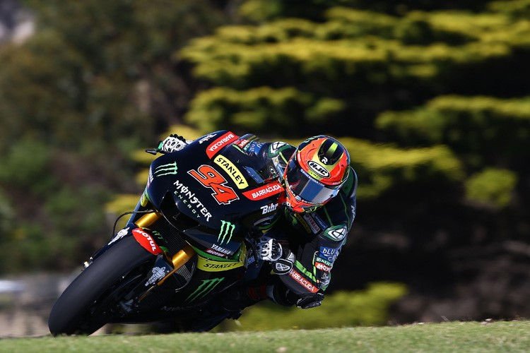 MotoGP testa Phillip Island: primeiro feito e primeira queda para Folger