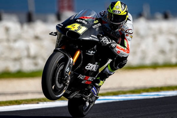 MotoGP tests Phillip Island : Aleix Espargaro et Aprilia dans le top 10