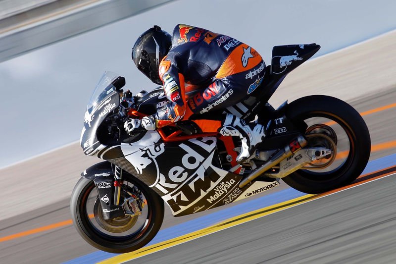 Testes de Moto2 e Moto3 em Valência: Miguel Oliveira e KTM à frente de Fabio Quartararo