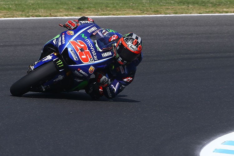 MotoGP Tests Phillip Island J1: Vinales was not looking for the time