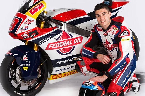 Presentation of Jorge Navarro's season in Moto2 at Gresini