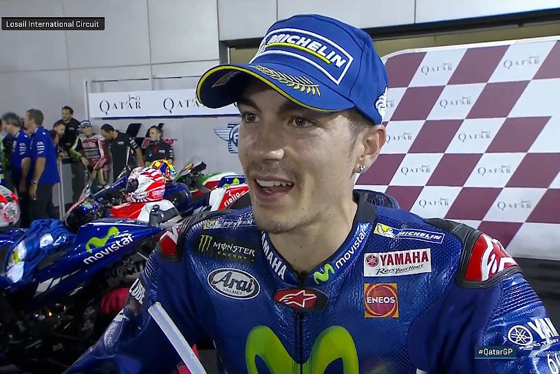 #QatarGP MotoGP：マーベリック・ビニャーレス「熱い」！