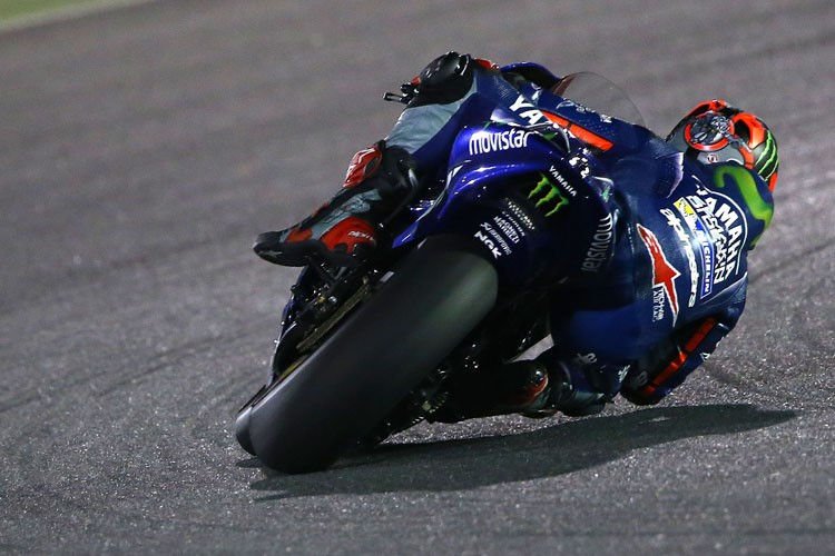 MotoGP testa final do Qatar J3: Vinales continua invicto na Yamaha, Márquez cai três vezes!