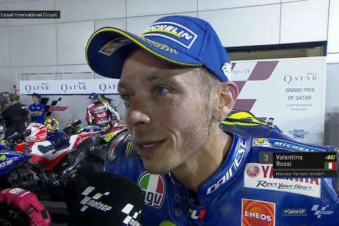 #QatarGP MotoGP : Valentino Rossi « à chaud » !