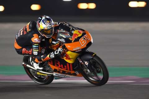 #QatarGP Moto3 FP2: Bo Bendsneyder nonostante il vento