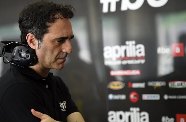 MotoGP Aprilia : « Ce n’est pas de la malchance » Romano Albesiano (Directeur sportif)