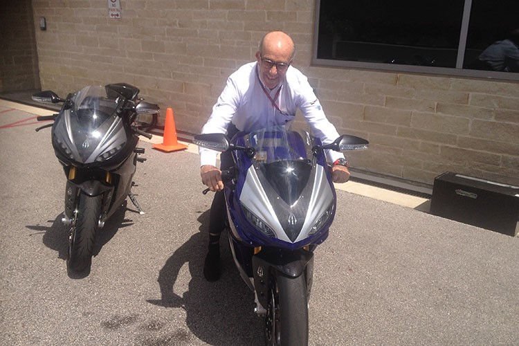 MotoGP: Ezpeleta and Capirossi learn about electric motorcycles