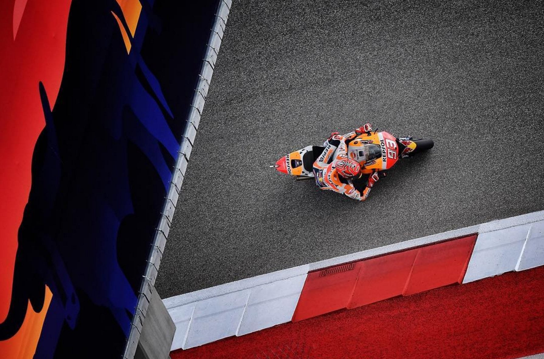 #AmericasGP MotoGP FP4: Márquez não desacelerou com as quedas matinais!