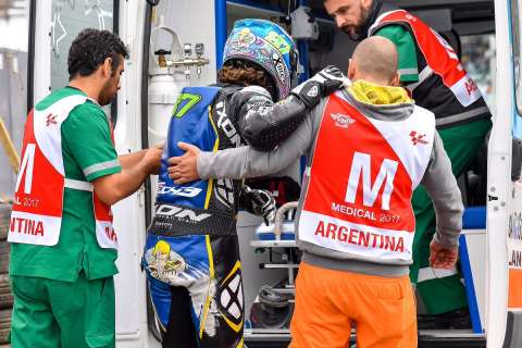#ArgentinaGP Moto2 : Remy Gardner probablement opéré à Barcelone