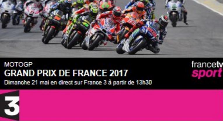 Le Grand Prix de France en direct sur France 3 le 21 mai à partir de 13h30