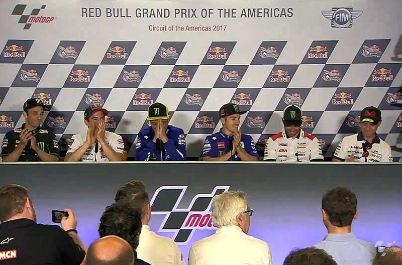 #AmericasGP MotoGP J0 Pre-event conference: Who will be elected on Sunday?