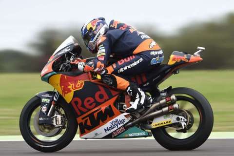 Moto2 Australie FP : Aron Canet se démarque sous la pluie